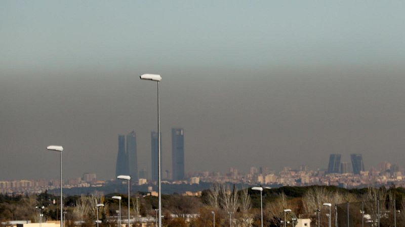 Madrid activa el protocolo contra la contaminación cinco días después de Madrid Central