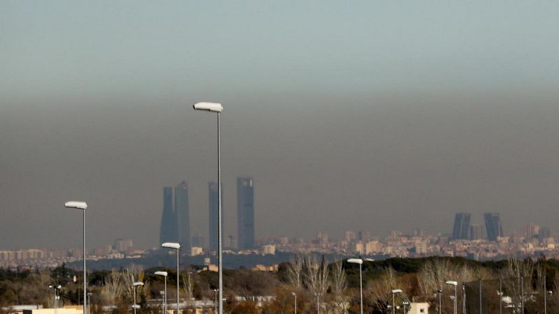 Madrid activa el protocolo contra la contaminación cinco días después de Madrid Central
