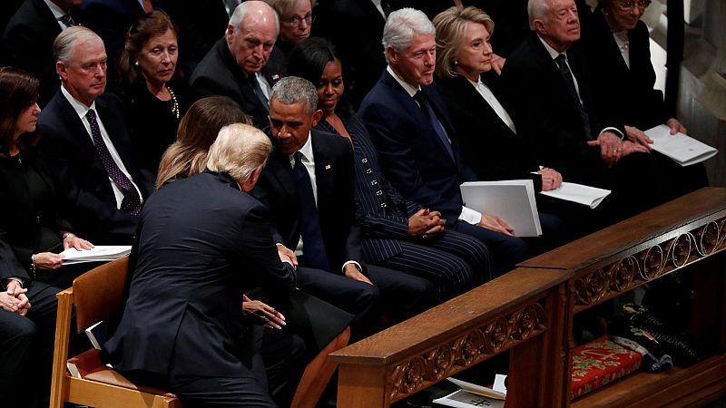 Estados Unidos despide al expresidente George H.W. Bush