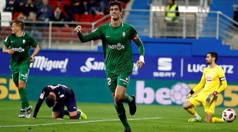 El Sporting sorprende al Eibar mientras Athletic y Betis golean