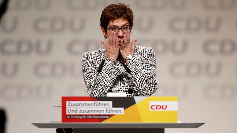 Annegret Kramp-Karrenbauer: el continuismo de Merkel lidera la CDU