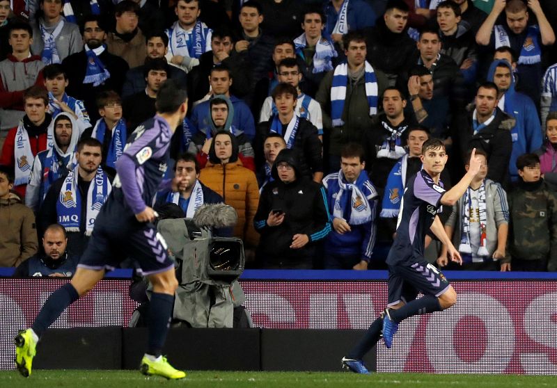 Los errores penalizan a la Real ante un Valladolid efectivo