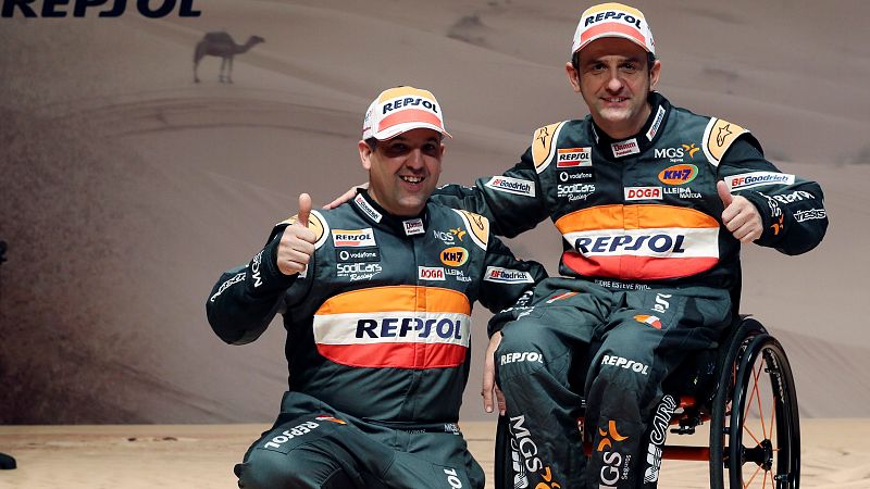 Isidre Esteve: "Cuanto más difícil sea el Dakar, mejor para nosotros"