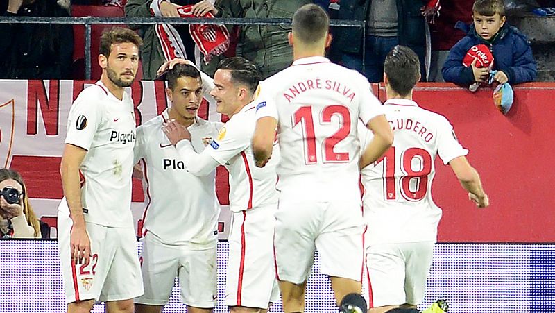 Sevilla, Villarreal y Betis avanzan en la Europa League liderando sus grupos