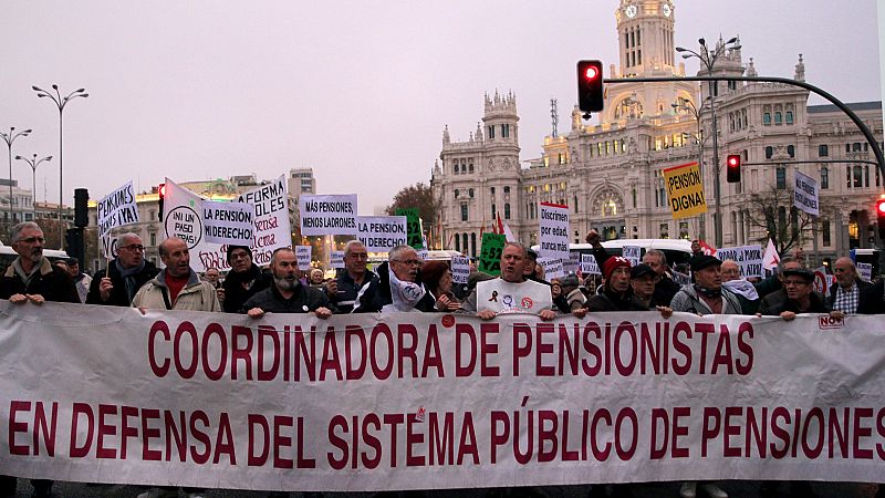 Miles de personas vuelven a manifestarse en toda España para reclamar unas pensiones públicas "dignas"