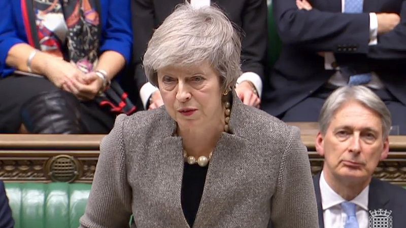 May descarta un segundo referéndum y convoca la votación del 'Brexit' en el Parlamento para la tercera semana de enero