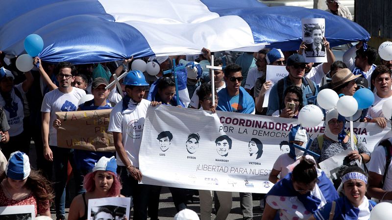 La oposición nicaragüense convoca un nuevo paro para exigir la salida de Daniel Ortega