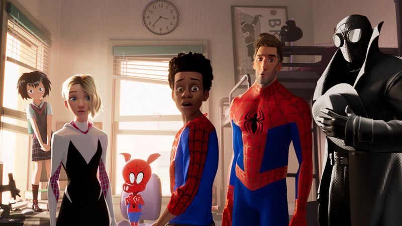 Seis Spider-Man revolucionan el cine de animación de superhéroes