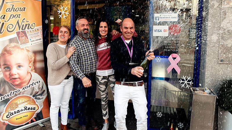 Los dos cuartos, el 42.206 y el 67.774, riegan de millones Llodio y se reparten por más de treinta provincias