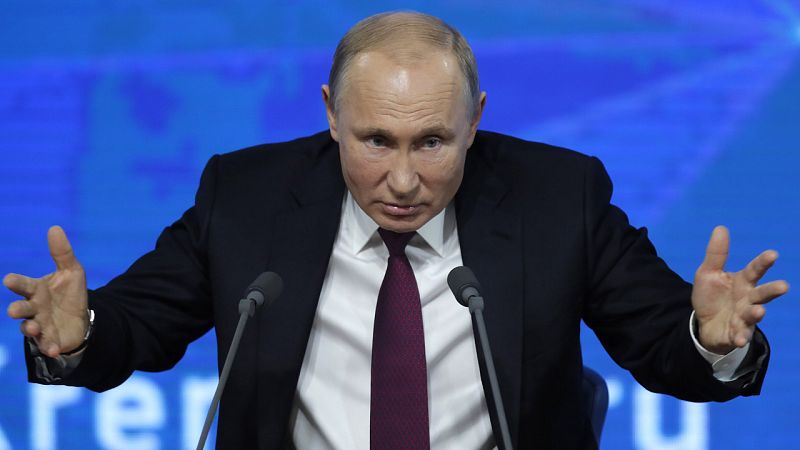 Putin acusa a Estados Unidos de elevar el riesgo de una posible guerra nuclear