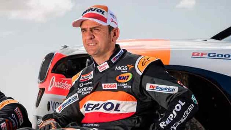 Esteve: "Llego mucho mejor al Dakar que el año pasado, el mínimo detalle es trascendental"