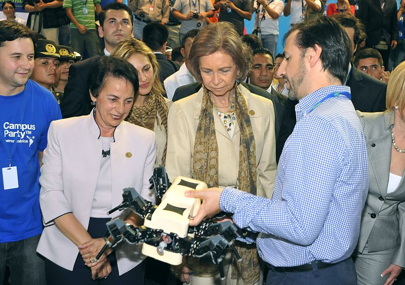 La Reina visita Campus Party Iberoamerica