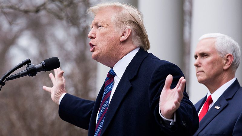 Trump amenaza con declarar una emergencia nacional para construir el muro con México