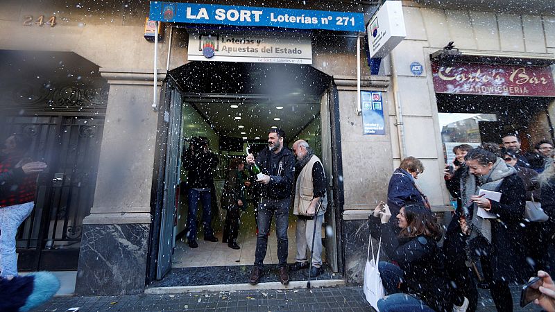 El 37.142, primer premio de la Lotería del Niño 2019, cae íntegro en Barcelona