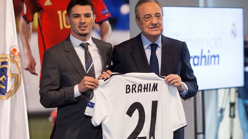 Florentino aprovecha la presentación de Brahim para pedir calma: "Estos jugadores van a darlo todo"