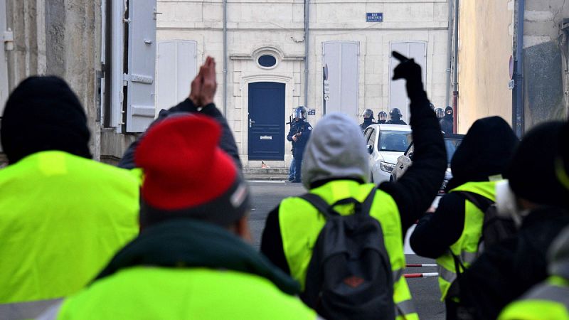 Francia reformará la ley para impedir manifestaciones no comunicadas previamente