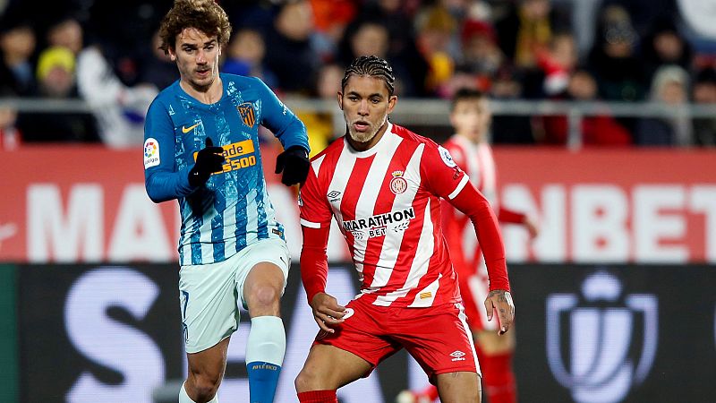 Girona y Atlético resolverán la eliminatoria en el Metropolitano