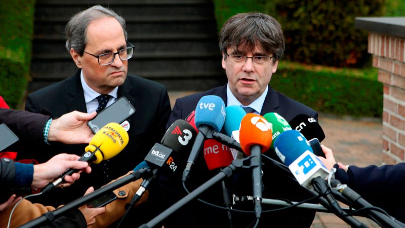 ERC y PDeCAT mantienen sus exigencias para apoyar los presupuestos y Puigdemont se abre a tramitarlos