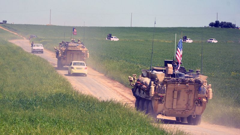 Las tropas de Estados Unidos en Siria inician su retirada