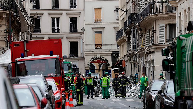 Encuentran una cuarta víctima entre los escombros de la explosión de la panadería de París