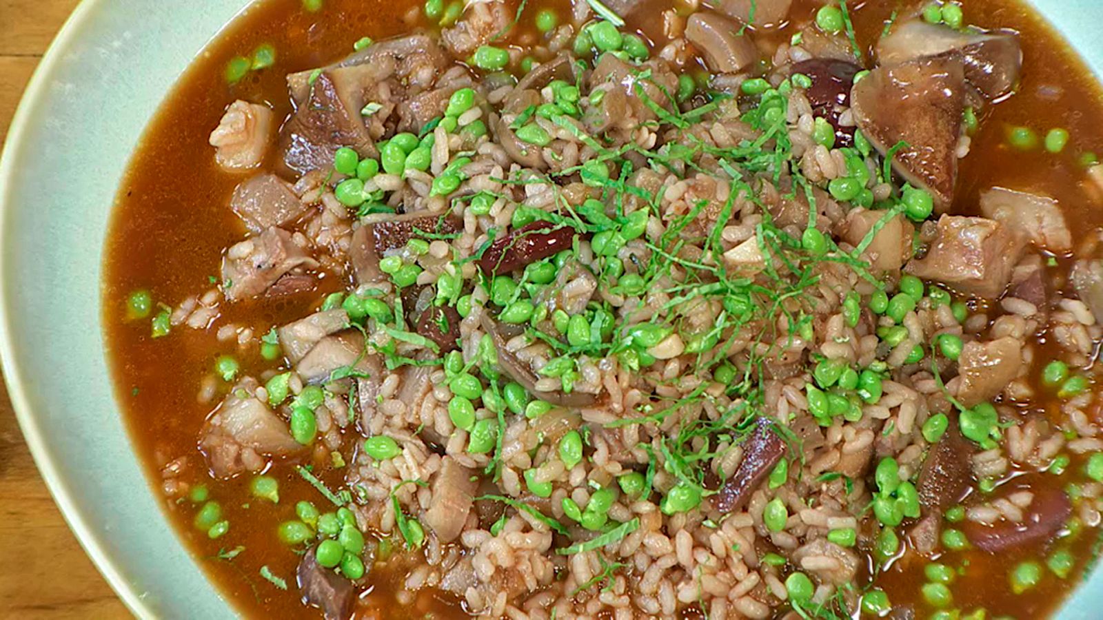 Torres en la cocina - Arroz de morro y setas