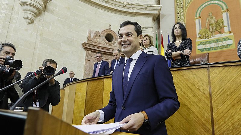 Moreno apela al "espíritu de la concordia" para una "Transición" en Andalucía sin "cordones sanitarios"