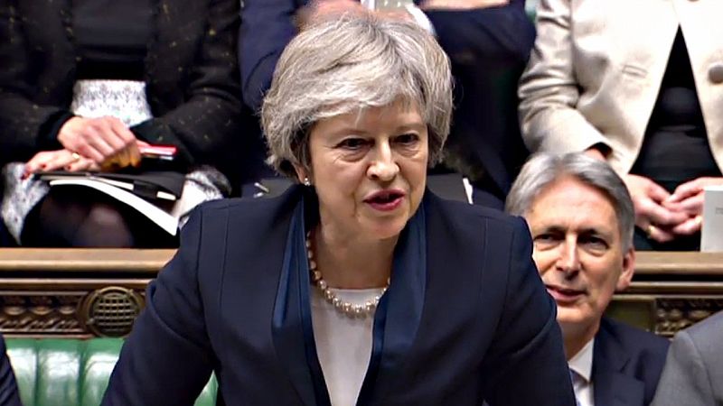La histórica derrota en el acuerdo del 'Brexit' subraya la debilidad del Gobierno de Theresa May