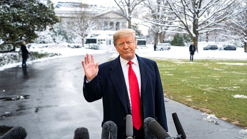 Trump cancela el viaje de la delegación de Estados Unidos al Foro de Davos