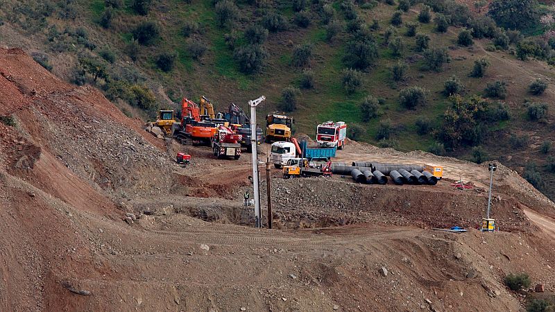 Los ocho mineros se preparan ya para la "dura" fase final del rescate de Julen