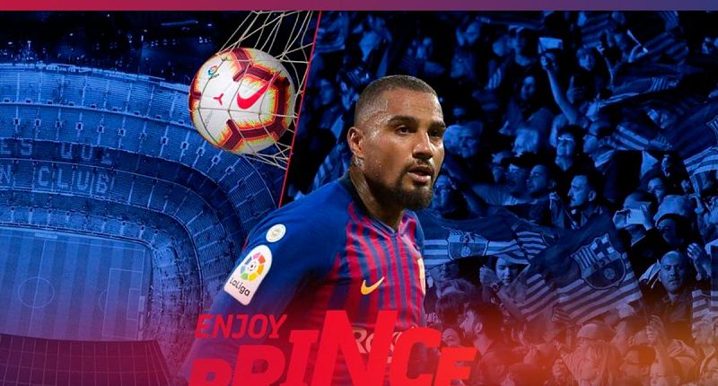 Kevin-Prince Boateng, nuevo jugador del Barça hasta el final de la temporada