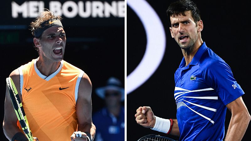 Nadal y Djokovic reeditan la "madre de todas las batallas" en la final del Open de Australia