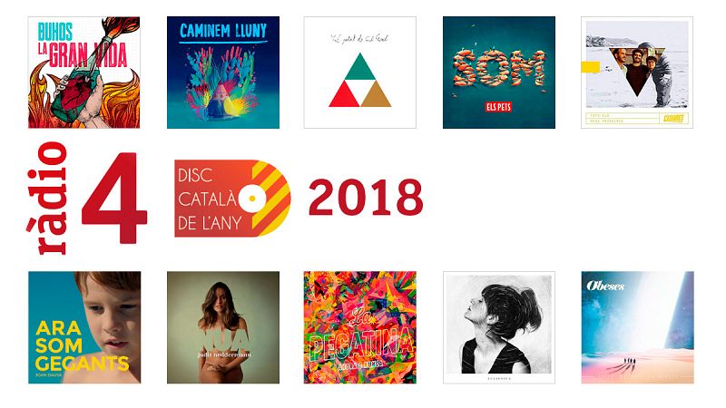 Vota el Disc Catal de l'Any 2018
