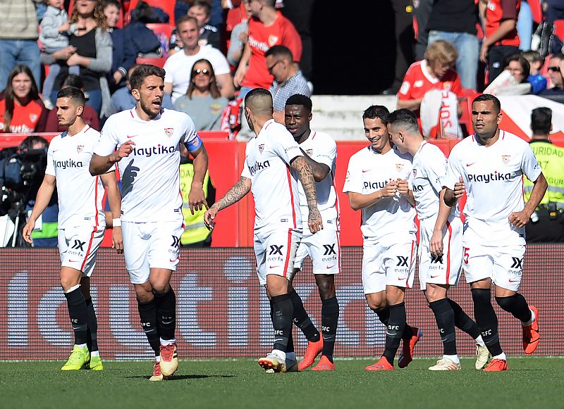 El Sevilla le mete cinco goles al Levante en la segunda parte