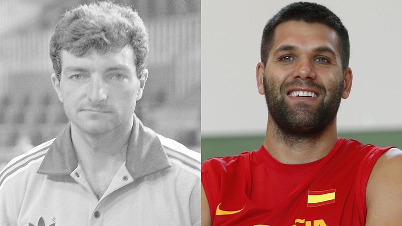 Los superveteranos Creus y Reyes: un abrazo (muy fuerte) entre dos generaciones históricas