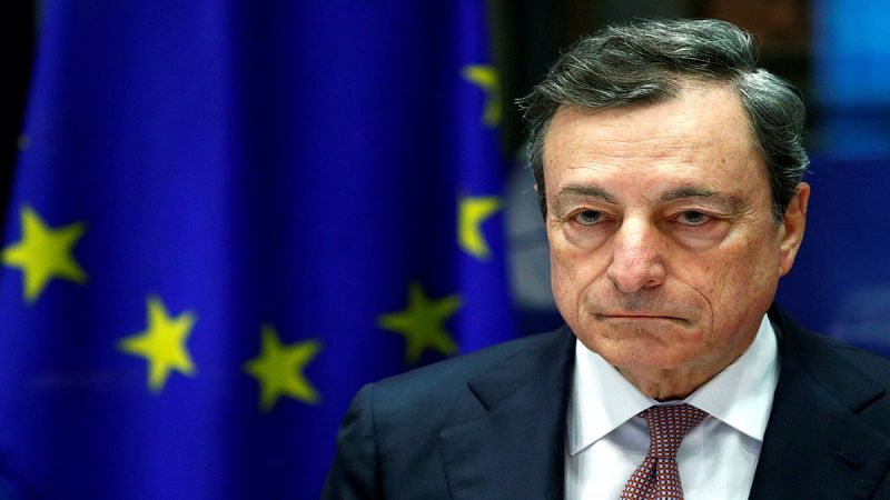 Mario Draghi anuncia que el BCE volverá a comprar deuda si "las cosas van muy mal"