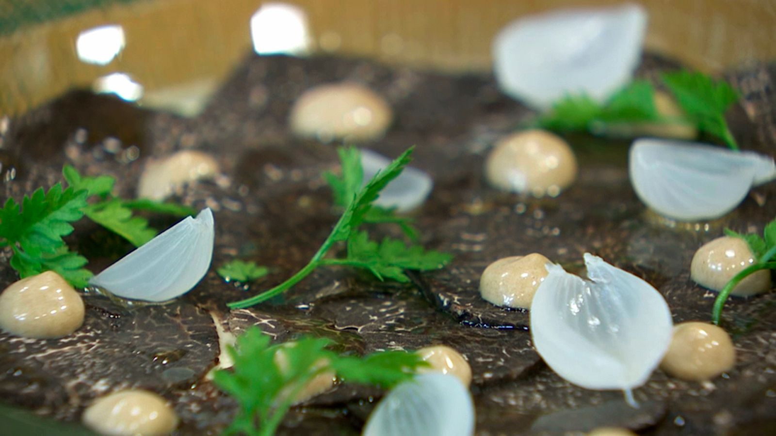 Torres en la cocina - Flan de cebolla con trufa