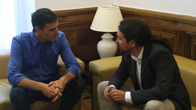 Sánchez e Iglesias se reúnen para desbloquear los Presupuestos