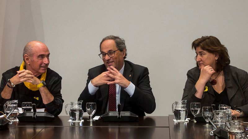 Torra y dos consellers asistirán a la primera jornada del juicio del 'procés'