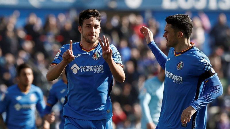 El Getafe sigue peleando por Europa gracias a un minuto fatídico del Celta