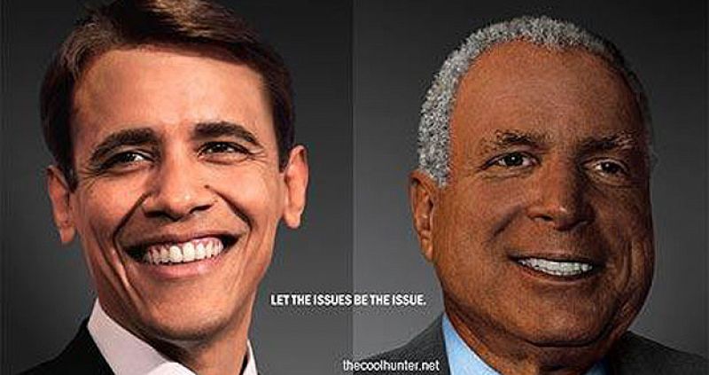 ¿Y si Obama fuese blanco?