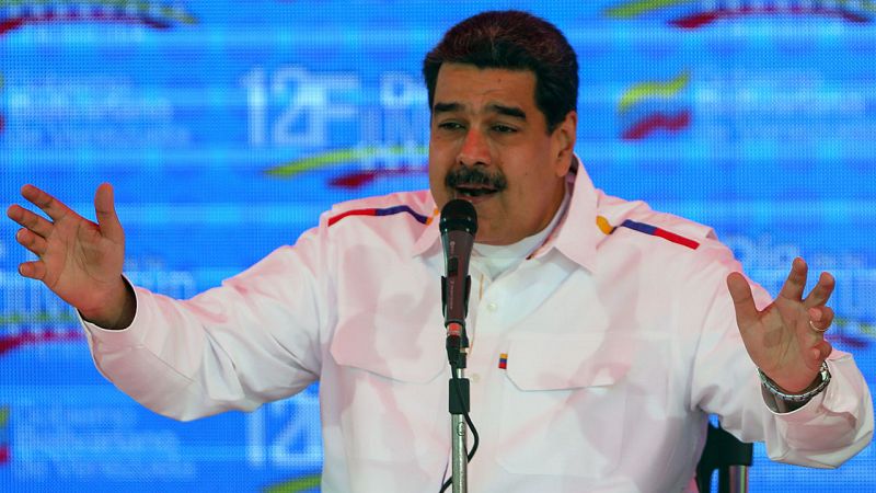 Maduro rechaza la ayuda humanitaria en Venezuela, pero asegura que no atacará su reparto