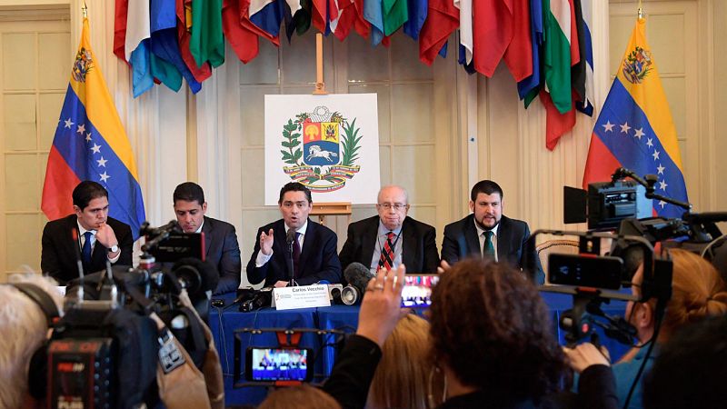 El embajador de Guaidó en la OEA anuncia una recaudación de "más de 100 millones" para ayuda humanitaria