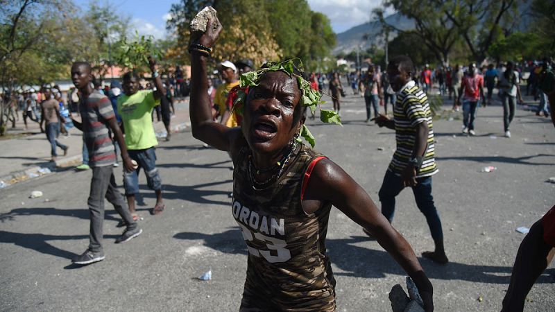 El presidente de Haití llama al diálogo tras ocho días de violentas protestas