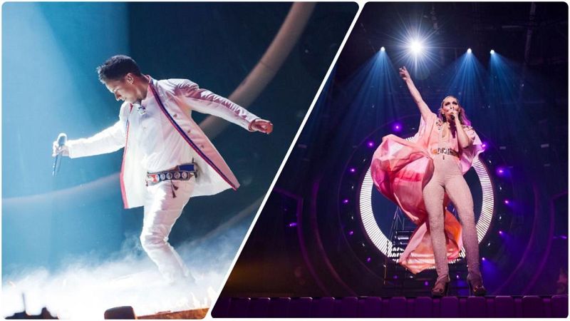 Jon Henrik Fj�llgren y Lina Hedlund consiguen el pase a la final del Melodifestivalen 2019