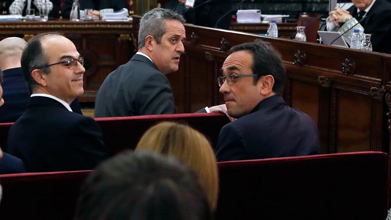 Turull afronta el interrogario del Supremo a la vez que intenta apartar al juez Marchena del tribunal