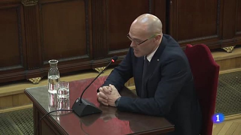 Romeva defiende que el "derecho de autodeterminación" no es ilegal en España y que lo que hicieron es "lícito y legítimo"