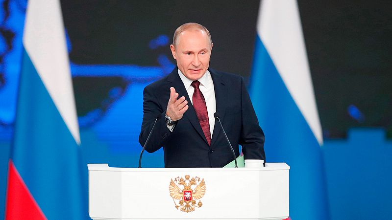Putin intenta reflotar su popularidad amenazando a EE.UU. y prometiendo mejoras económicas
