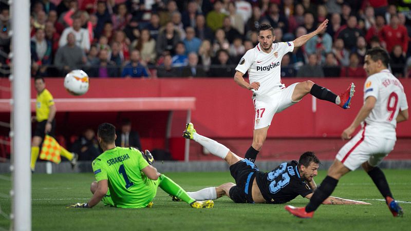 El Sevilla de las grandes ocasiones elimina al Lazio