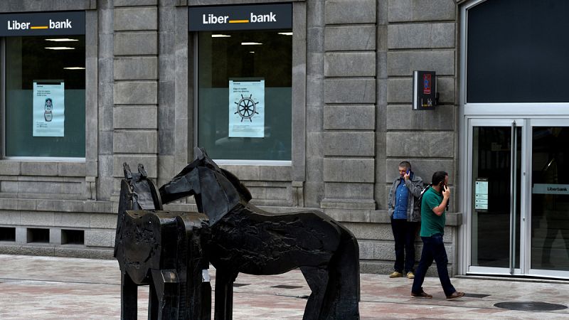 Liberbank se dispara un 19,9% hasta 0,47 euros por acción ante una oferta de compra de Abanca