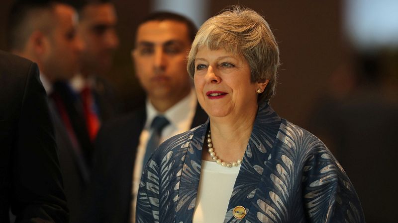 Theresa May confía en someter a votación el acuerdo del 'Brexit' antes del 12 de marzo